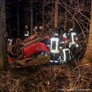 Verkehrsunfall, eingeklemmte Person nähe Bad Salzungen!