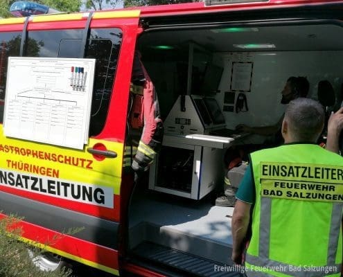 Verdacht der Brandstiftung am Stadion!