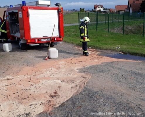 Umweltschaden nach Dieseldiebstahl in Langenfeld