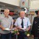 Walter Möller und Ralf Heger wurden für 50-jährige Mitgliedschaft geehrt | Hauptversammlung Feuerwehr Kaltenborn 2021