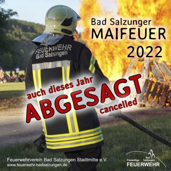 Bad Salzunger Maifeuer 2022 abgesagt!